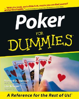Book cover of Poker for Dummies by Harroch, Richard D.