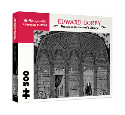 Dracula in Dr. Seward's Library 500-Piece Jigsaw Puzzle product image