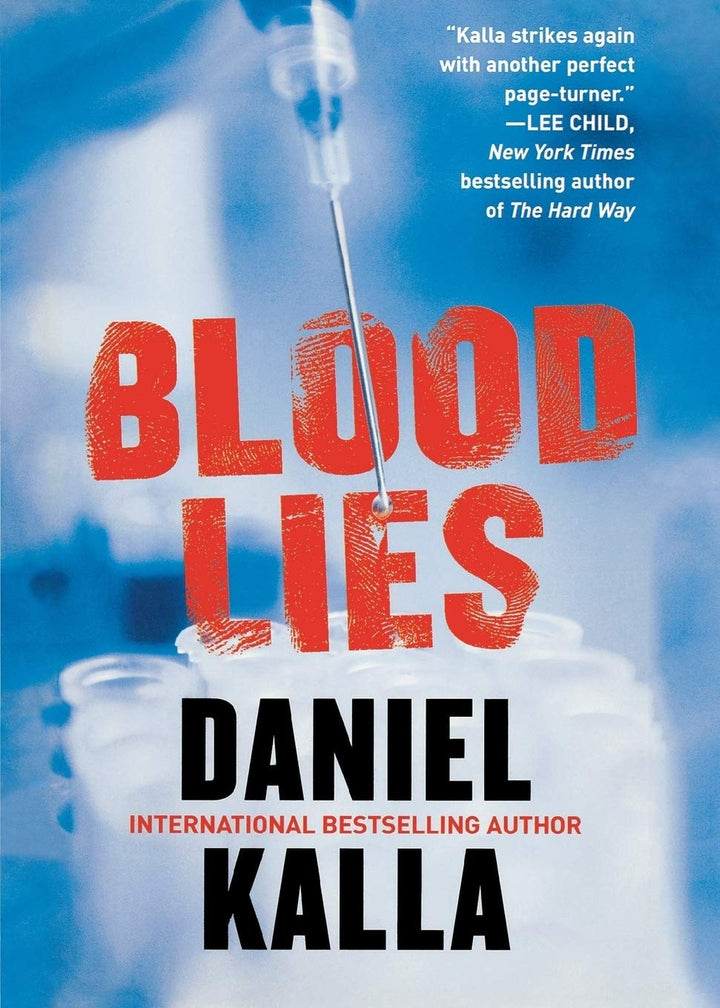 Book cover of Blood Lies by Kalla, Daniel