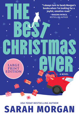 The Best Christmas Ever: A Funny and Uplifting Holiday Novel by Sarah Morgan book cover