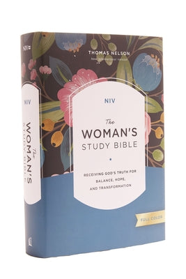 Book cover of NIV, the Woman's Study Bible, Hardcover, Full-Color: Receiving God's Truth for Balance, Hope, and Transformation by Patterson, Dorothy Kelley