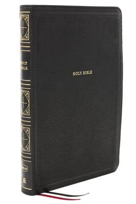 Book cover of Nkjv, Thinline Bible, Giant Print, Leathersoft, Black, Red Letter Edition, Comfort Print: Holy Bible, New King James Version by Thomas Nelson