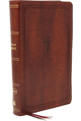 Book cover of Nkjv, Reference Bible, Personal Size Large Print, Leathersoft, Brown, Red Letter Edition, Comfort Print: Holy Bible, New King James Version by Thomas Nelson