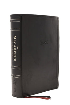 Book cover of The Esv, MacArthur Study Bible, 2nd Edition, Leathersoft, Black, Thumb Indexed: Unleashing God's Truth One Verse at a Time by MacArthur, John F.