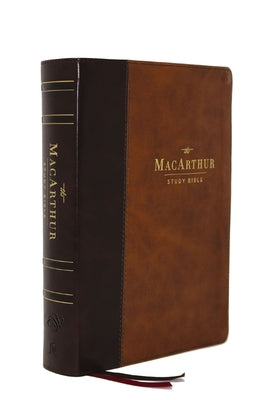 Book cover of The Esv, MacArthur Study Bible, 2nd Edition, Leathersoft, Brown, Thumb Indexed: Unleashing God's Truth One Verse at a Time by MacArthur, John F.
