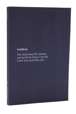 Book cover of NKJV Bible Journal - Leviticus, Paperback, Comfort Print: Holy Bible, New King James Version by Smyth, Sewn