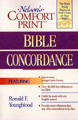Comfort Print Bible Concordance by Ronald F. Youngblood book cover