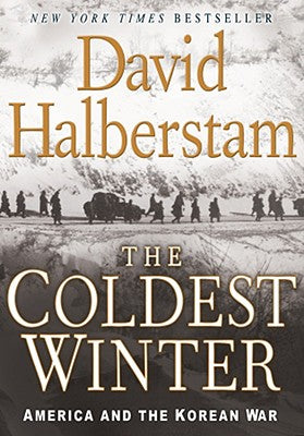 The Coldest Winter: America and the Korean War by David Halberstam book cover