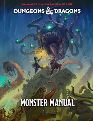 Book cover of D&d Monster Manual 2024 by Wizards of the Coast