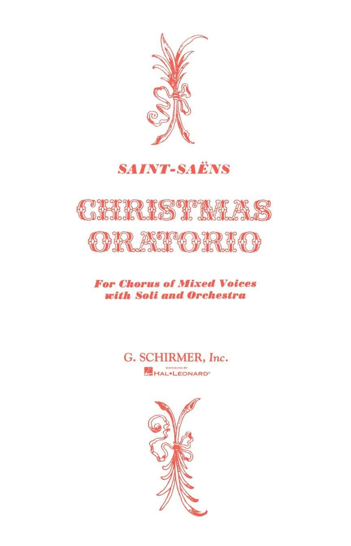 Book cover of Christmas Oratorio by Camille, Saint-Sans