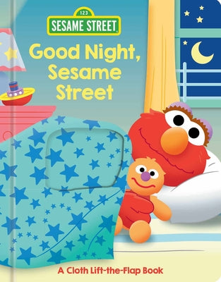 Sesame Street: Good Night, Sesame Street - A Lift-The-Flap Book, Bedtime Board Book for Babies and Toddlers (Officially Licensed) by Lori C. Froeb book cover