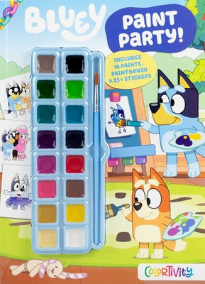 Bluey Colortivity: Paint Party! by Editors of Studio Fun International book cover