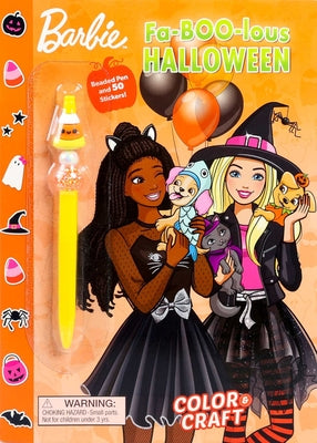 Barbie: Fa-Boo-Lous Halloween by Maggie Fischer book cover