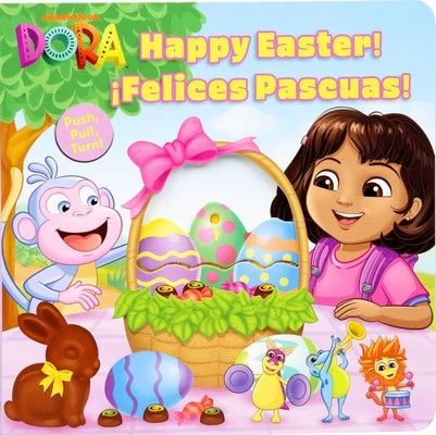 Dora: Happy Easter! Felices Pascuas! by Editors of Studio Fun International book cover