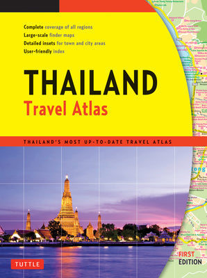 Book cover of Thailand Travel Atlas by Periplus Editors