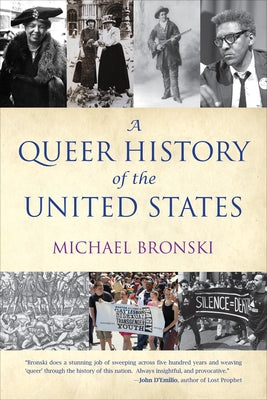 A Queer History of the United States by Michael Bronski book cover