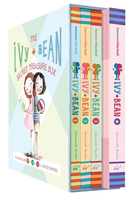Book cover of Ivy and Bean's Treasure Box: (Beginning Chapter Books, Funny Books for Kids, Kids Book Series) by Blackall, Sophie