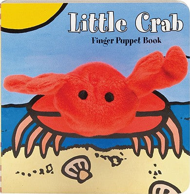 Little Crab: Finger Puppet Book: (Finger Puppet Book for Toddlers and Babies, Baby Books for First Year, Animal Finger Puppets) by Chronicle Books book cover