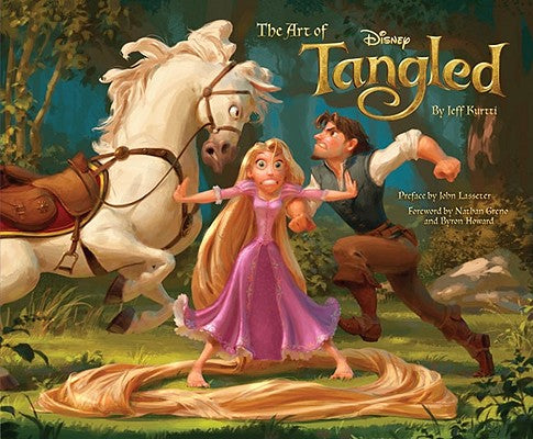 Book cover of Disney the Art of Tangled by Kurtti, Jeff