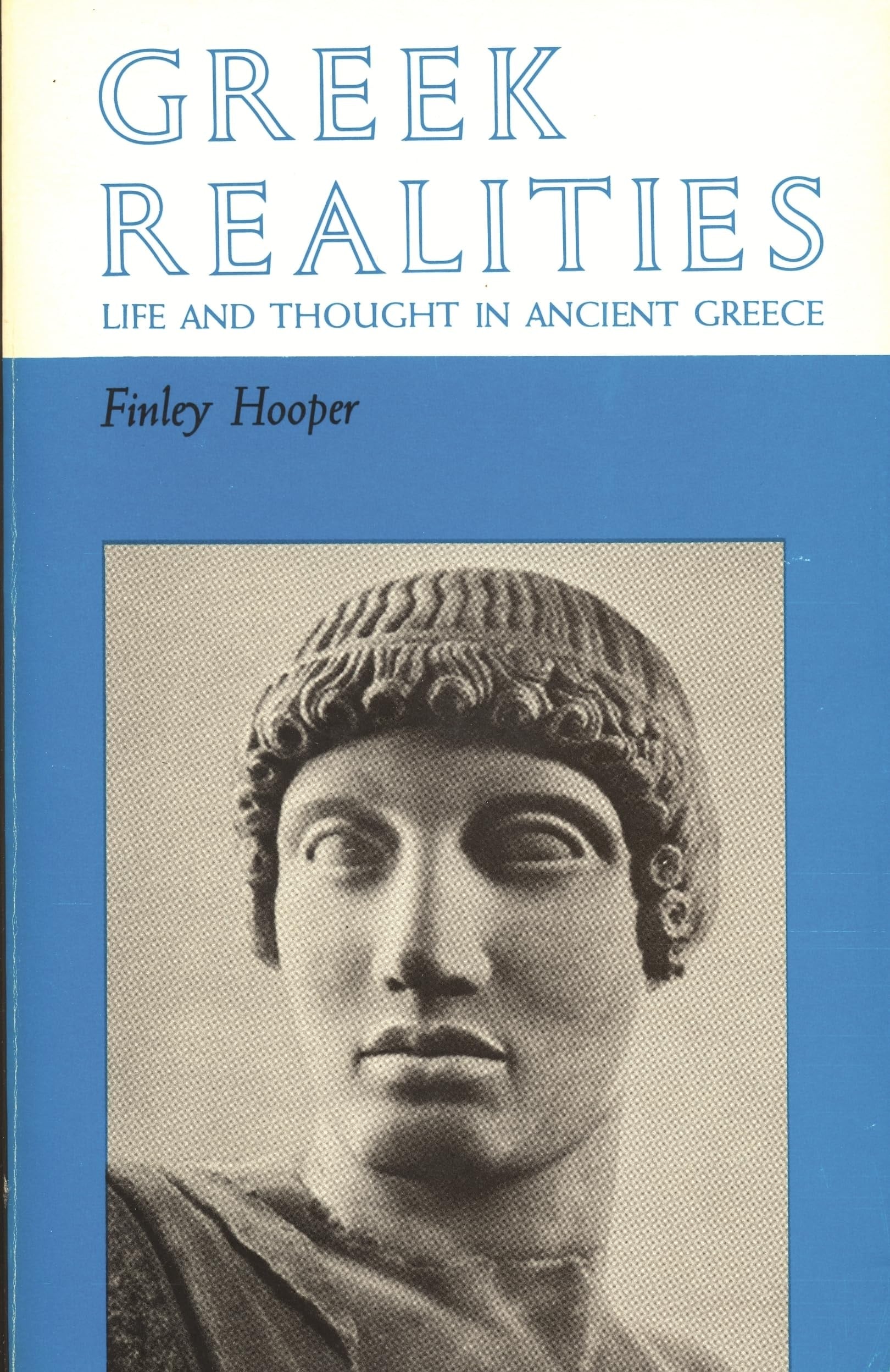 Book cover of Greek Realities by Hooper, Finley