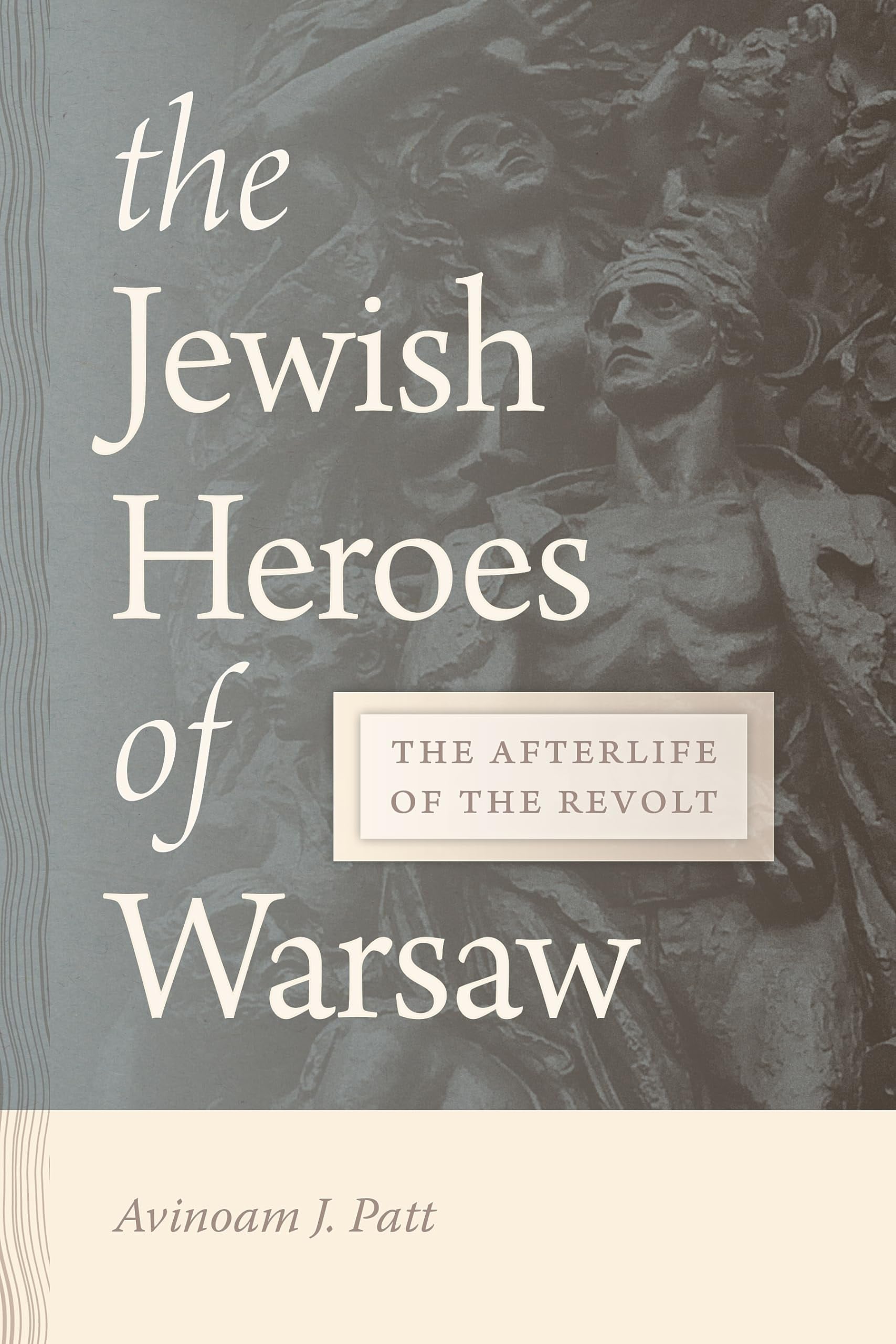 Book cover of Jewish Heroes of Warsaw: The Afterlife of the Revolt by Patt, Avinoam J.