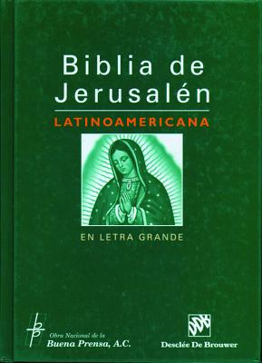 Book cover of Biblia de Jerusalen Latinoamericana en Letra Grande-OS by Various