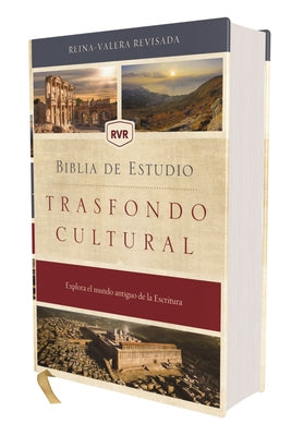 Rvr, Biblia de Estudio Trasfondo Cultural (El Contexto Lo Cambia Todo), Tapa Dura, Interior a Color, Comfort Print: Explora El Mundo Antiguo de la Esc by Craig S. Keener book cover