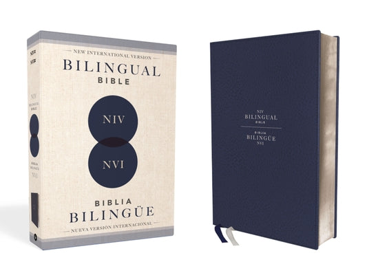 Niv/NVI Bilingual Bible, Revised Text 2022, Leathersoft, Navy / Niv/Nvi, Biblia Biling by Nueva Versi book cover