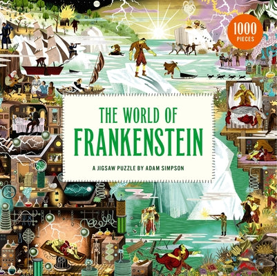 The World of Frankenstein: A Jigsaw Puzzle by Adam Simpson by Simpson, Adam book cover