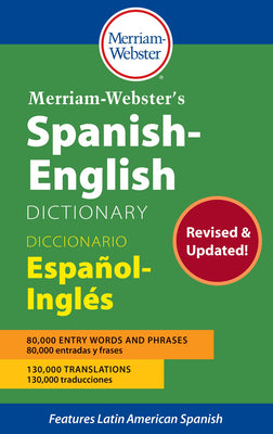 Book cover of Merriam-Webster's Spanish-English Dictionary by Merriam-Webster