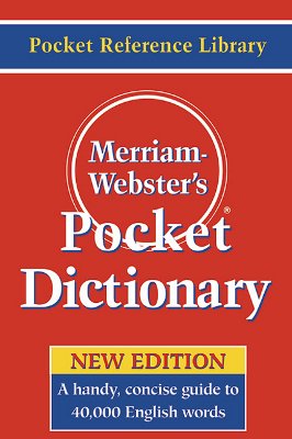 Book cover of Merriam-Webster's Pocket Dictionary by Merriam-Webster
