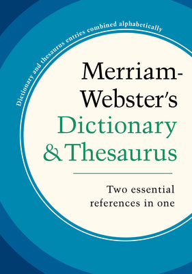 Merriam-Webster's Dictionary & Thesaurus by Merriam-Webster book cover