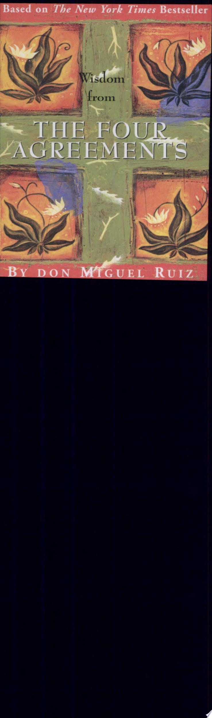 Book cover of Wisdom from the Four Agreements by Peter Pauper Press, Inc