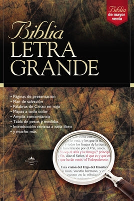 Book cover of Biblia Letra Grande-RV 1960 by Rvr 1960- Reina Valera 1960