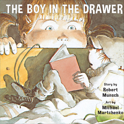 Book cover of The Boy in Drawer (Mini Book Annikin Edition) by Munsch, Robert