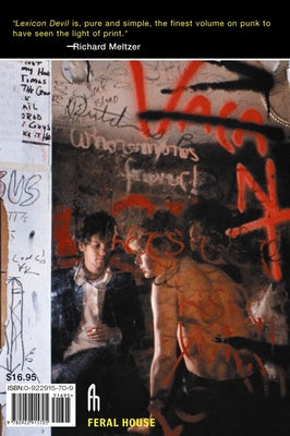 Book cover of Lexicon Devil: The Fast Times and Short Life of Darby Crash and the Germs by Bolles, Don