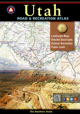 Book cover of Utah Road & Recreation Atlas by National Geographic Maps