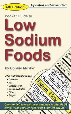 Pocket Guide to Low Sodium Foods by Mostyn, Bobbie book cover