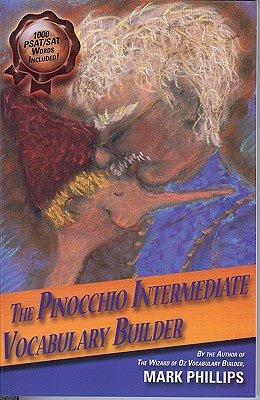 Book cover of The Pinocchio Intermediate Vocabulary Builder by Phillips, Mark