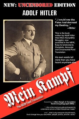 Book cover of Mein Kampf: The New Ford Translation by Hitler, Adolf