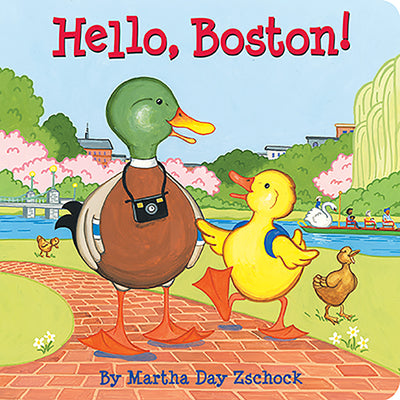 Book cover of Hello, Boston! by Zschock, Martha Day