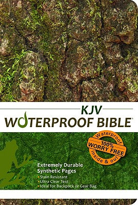 Book cover of Waterproof Bible-KJV-Tree Bark by Bardin &. Marsee Publishing