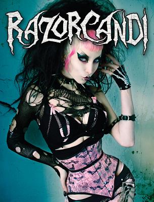 Book cover of RazorCandi: Gothic Punk Deathrock Tattoo Pinup Icon by Candi, Razor