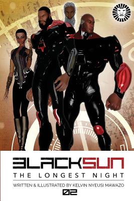 Book cover of Black Sun: The Longest Night (Book 02 - Time) by Nyeusi Mawazo, Kelvin