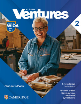 Ventures Level 2 Student's Book by Savage, K. Lynn book cover