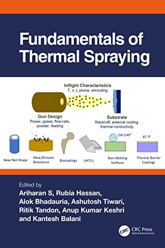 Book cover of Fundamentals of Thermal Spraying by S, Ariharan