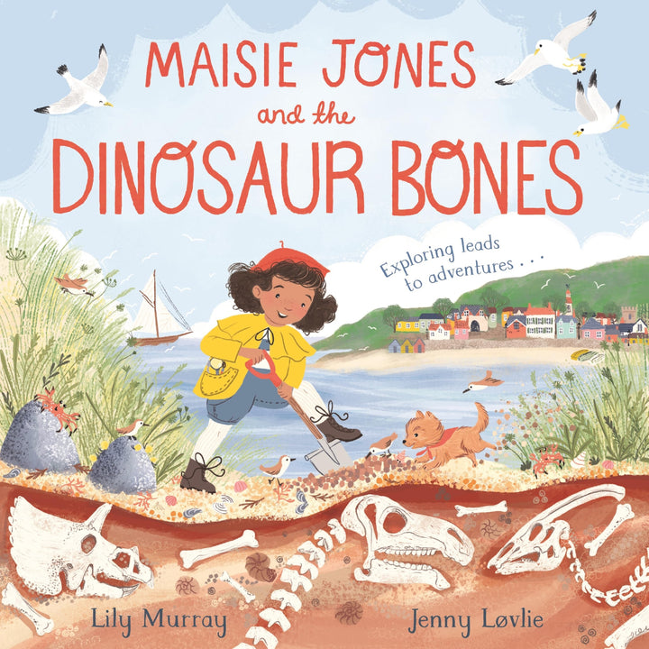 Book cover of Maisie Jones and the Dinosaur Bones by Murray, Lily
