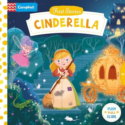 Book cover of Cinderella: A Push, Pull, Slide Book by Taylor, Dan