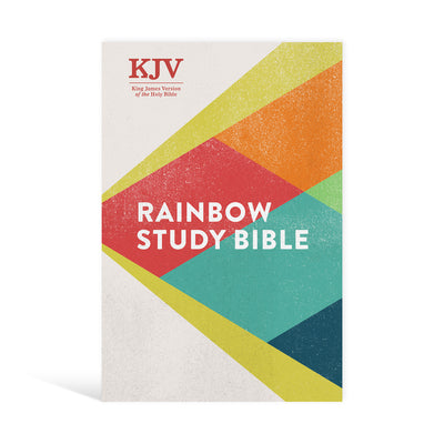 Book cover of KJV Rainbow Study Bible, Hardcover: King James Version of the Holy Bible by Holman Bible Publishers