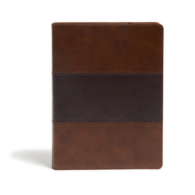 Book cover of KJV Study Bible, Full-Color, Saddle Brown Leathertouch, Indexed by Holman Bible Publishers
